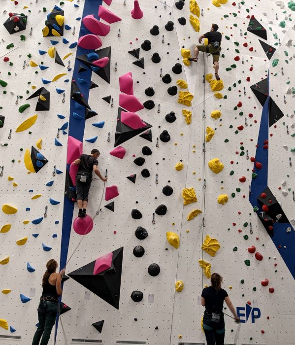 Training für Sportklettern