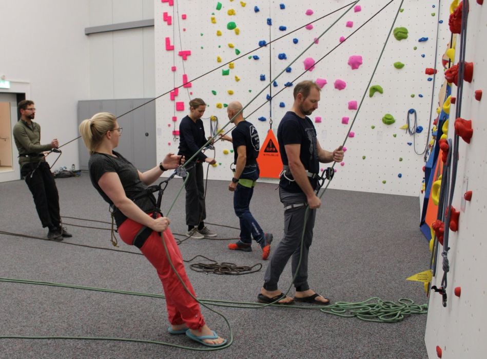 Grundkurs Grigri richtig bedienen.